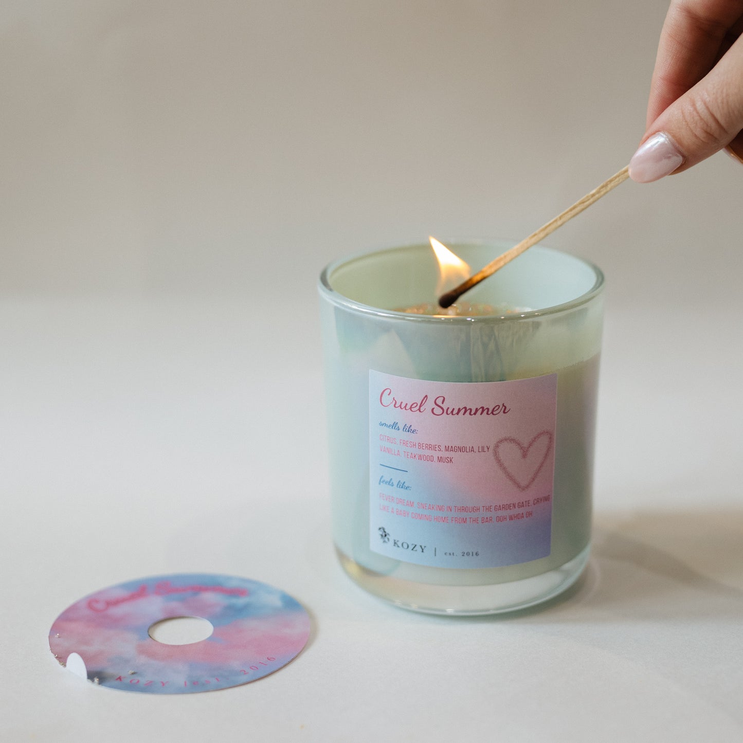 Taylor Swift Candle: Cruel Summer