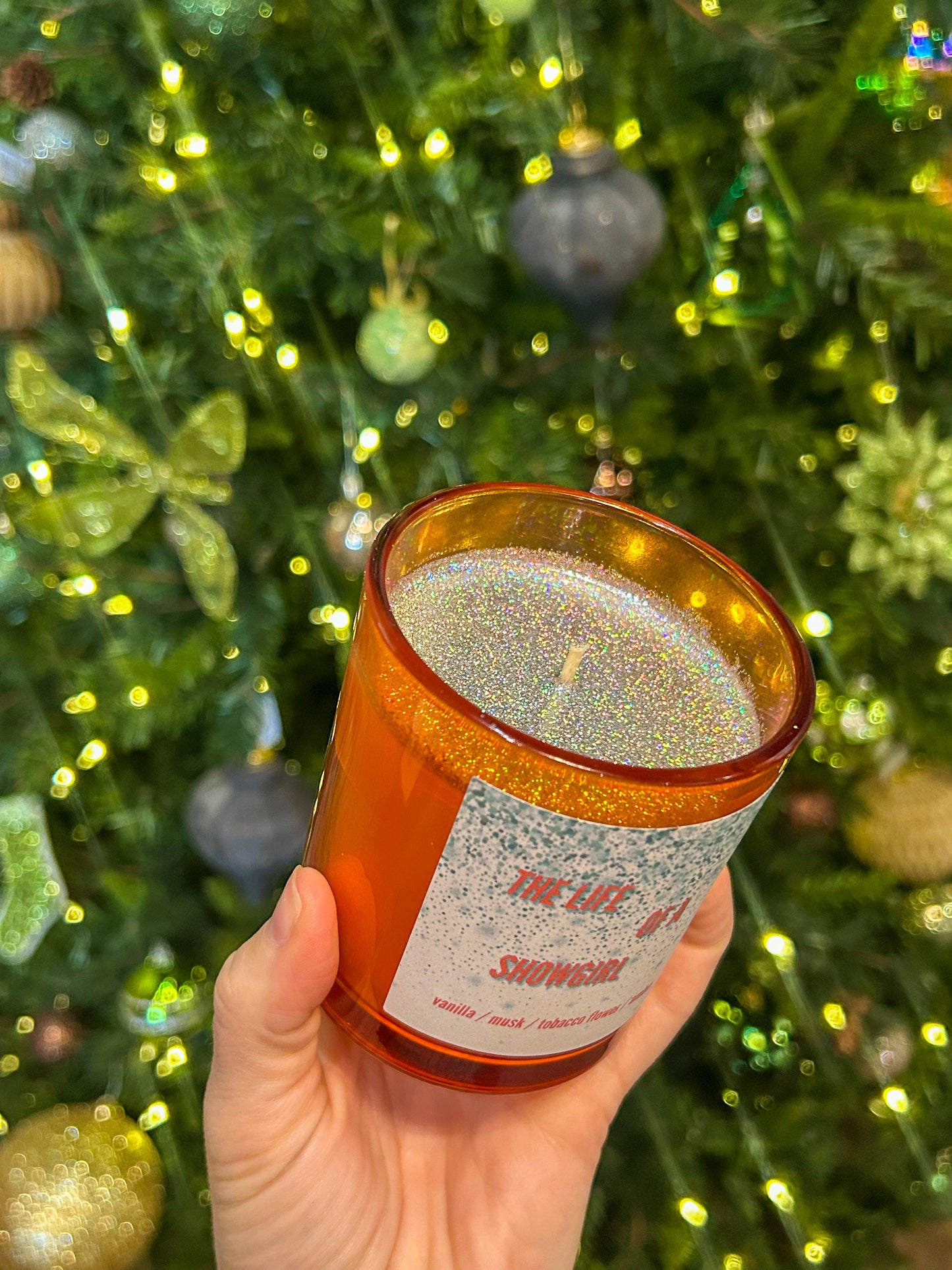 The Life Of A Showgirl candle