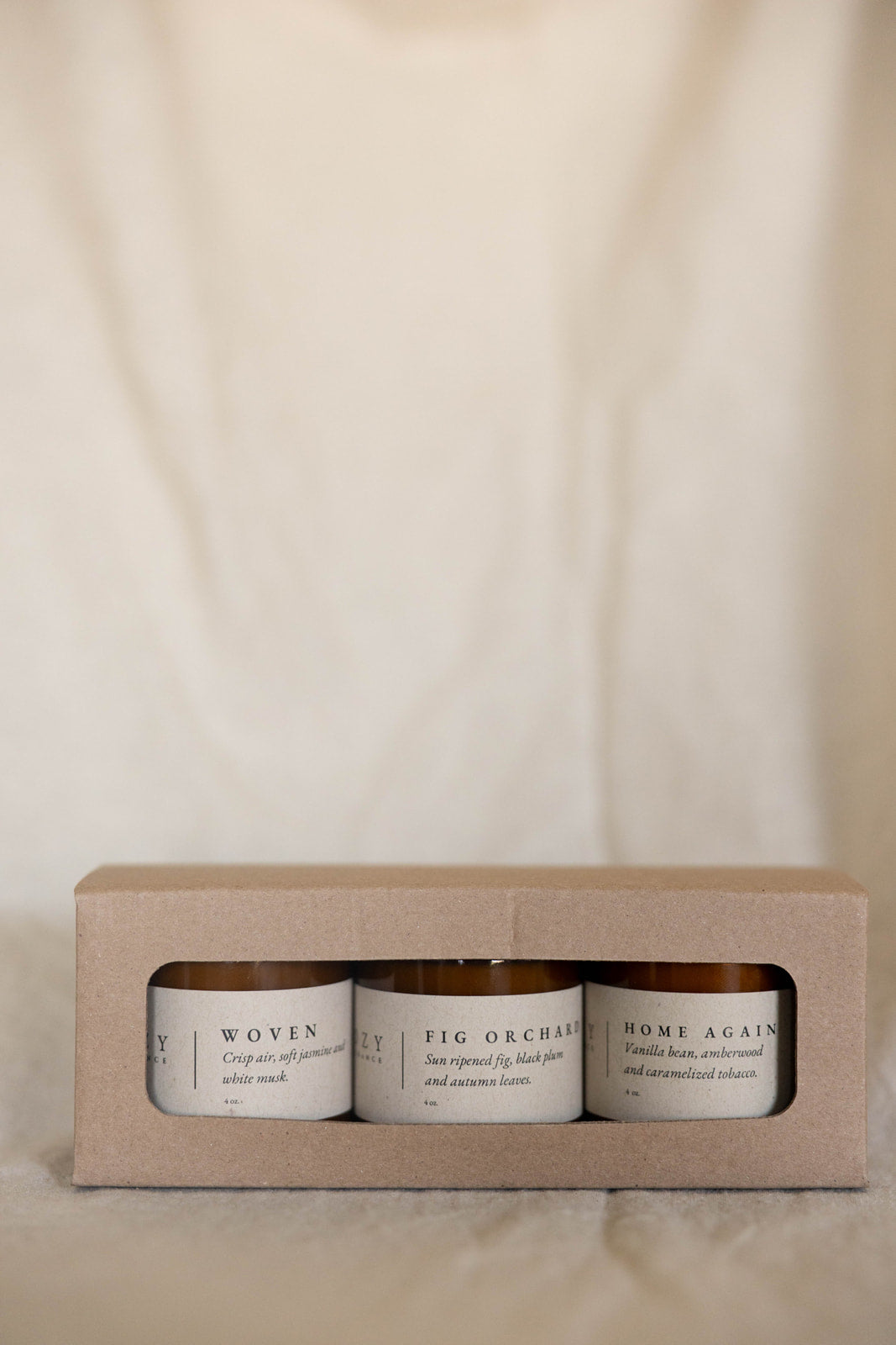 The Autumn Edit — 4 OZ CANDLE TRIO