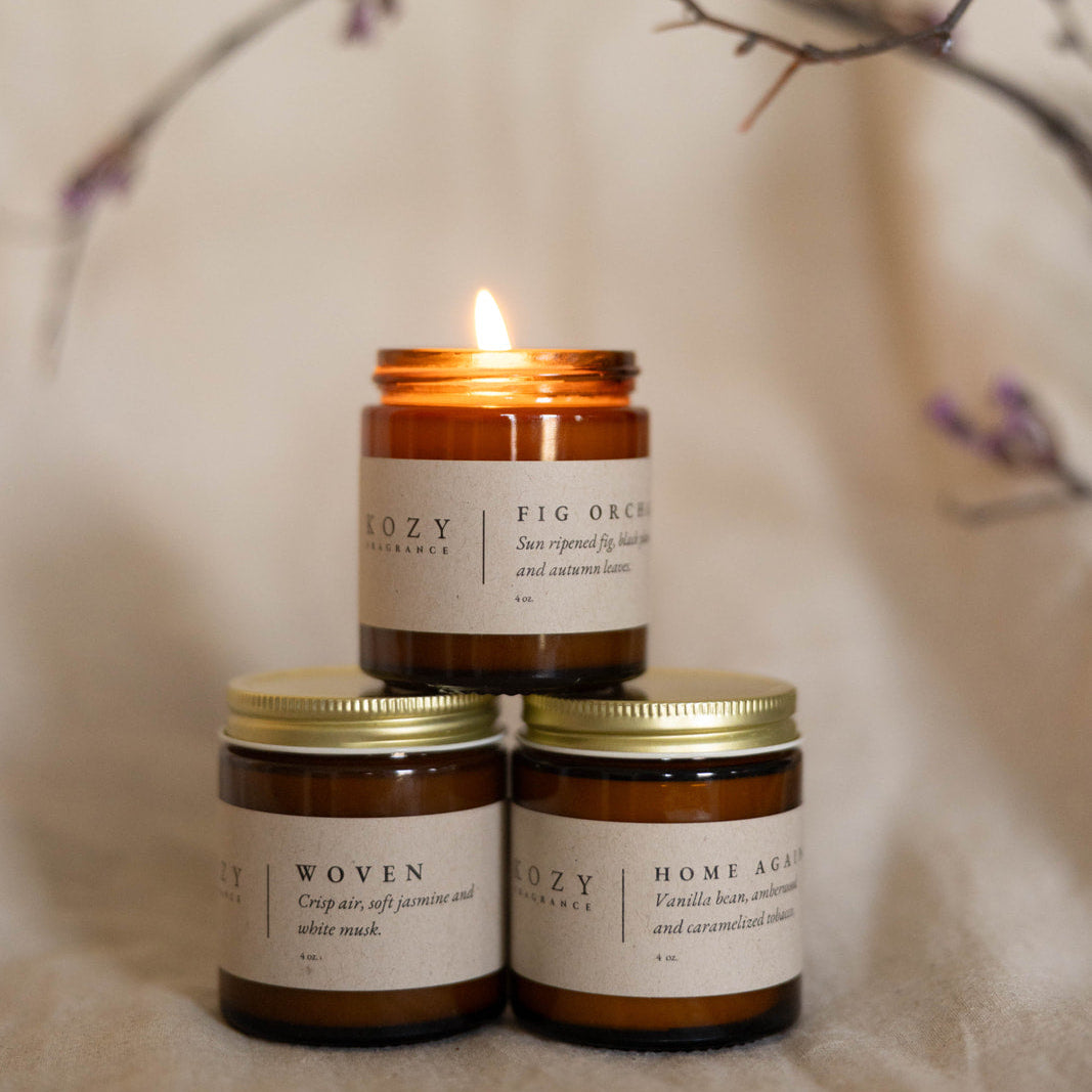 The Fall Favorites — 4 OZ CANDLE TRIO
