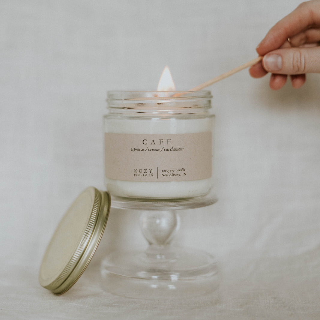 Cafe | 12 oz Soy Candle