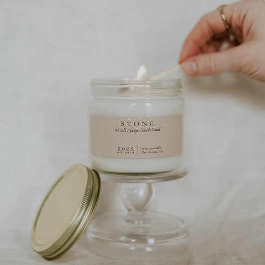 Stone | 12 oz Soy Candle