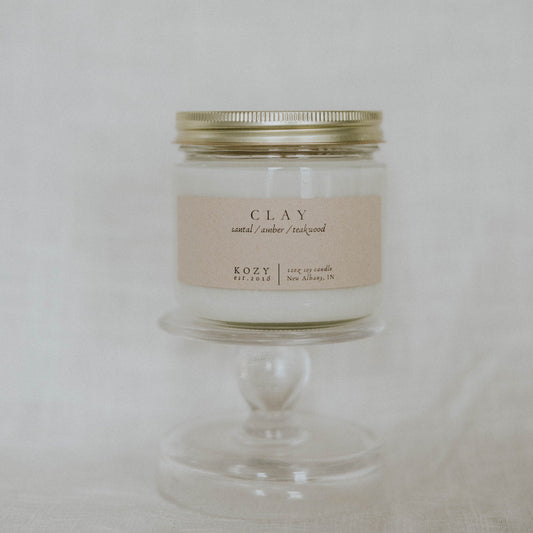 Clay | 12 oz Soy Candle