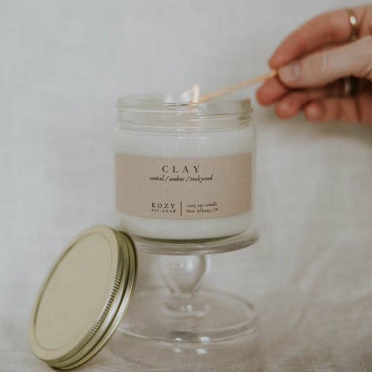 Clay | 12 oz Soy Candle