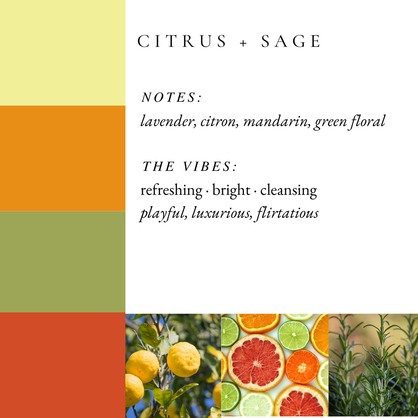 Citrus + Sage