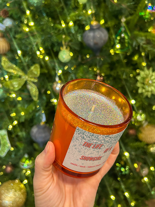 The Life Of A Showgirl candle