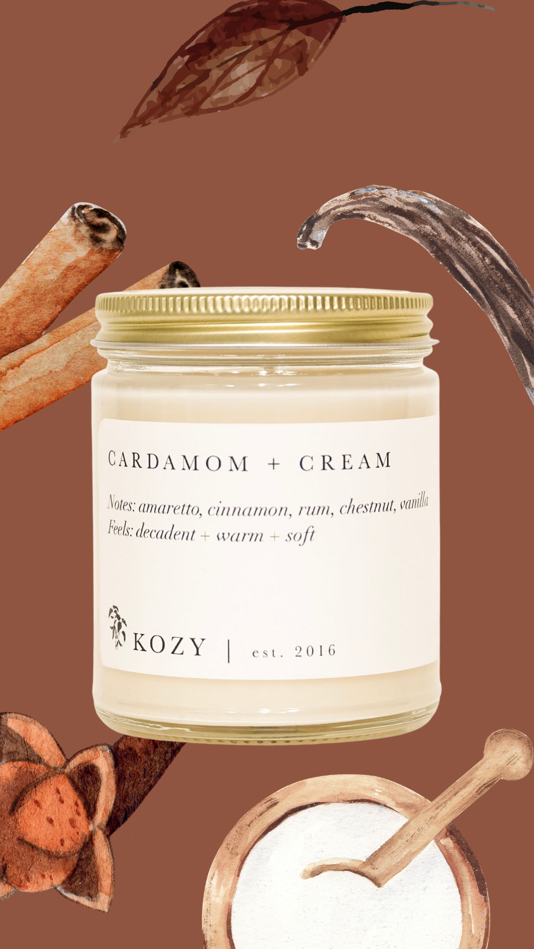 Cardamom + Cream